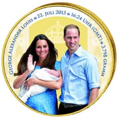 Bild: Emporium Hamburg präsentiert 1 Penny mit Baby George