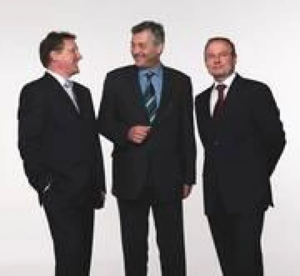 Der Vorstand der Infoniqa Gruppe heute (v.l.n.r.): Siegfried Milly, Manfred Terzer, Mag. Alexander Zrost