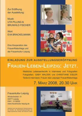Bild: Frauen-Leben-Leipzig - Jetzt - Eröffnung der Foto-Biografieausstellung in Leipzig