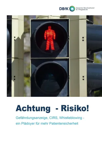 Bild: Neue DBfK-Broschüre: Achtung - Risiko!