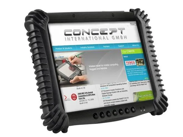 Bild: 900 Gramm leichte und robuste Tablet-PCs mit Intel ATOM Prozessoren