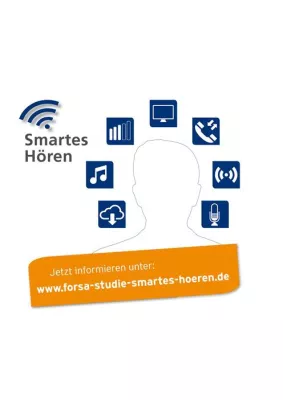 Bild: Eigene Hör-Grenzen überwinden? - forsa Studie „Smartes Hören“ sucht Test-Personen für neuartige Hörgeräte