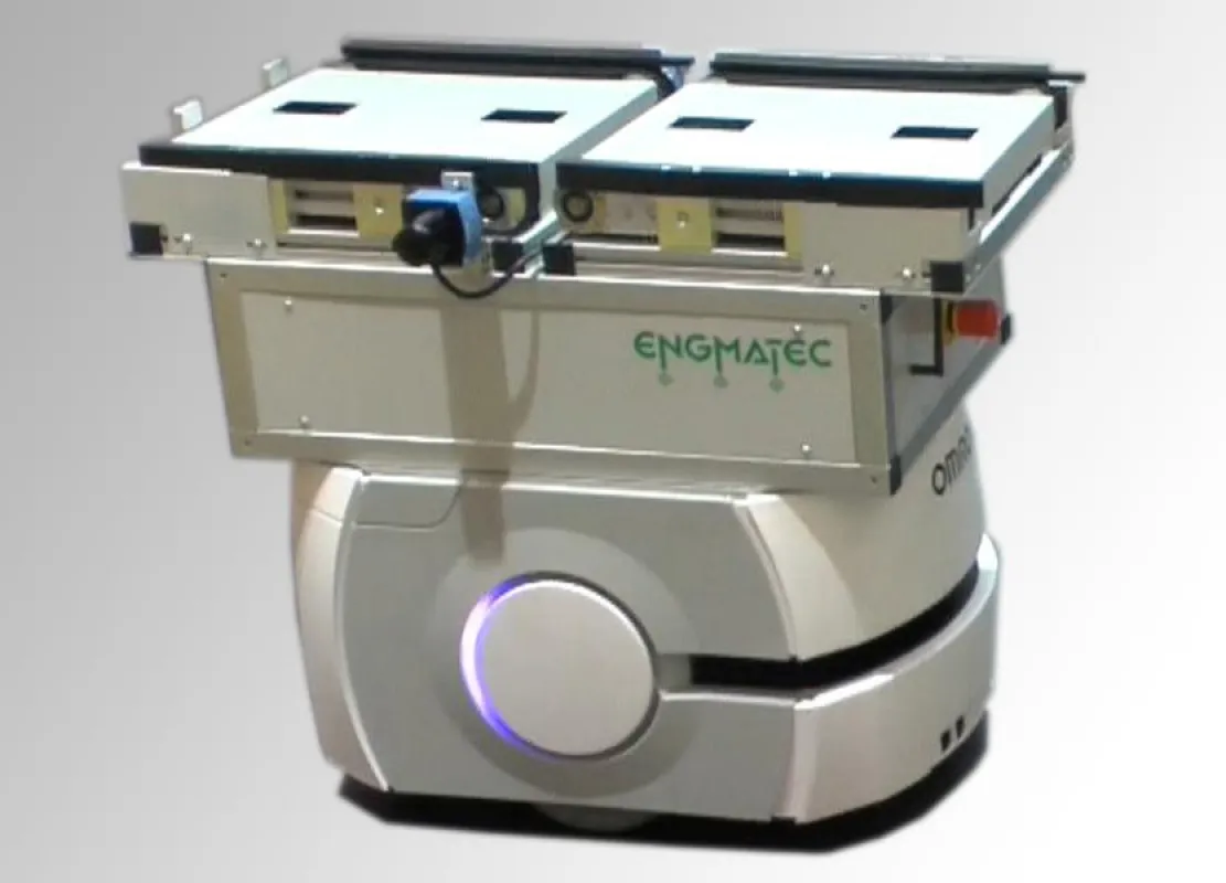 Fahrerloses Transportsystem von ENGMATEC