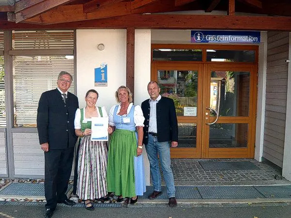 Bild: Gästeinformation Benediktbeuern ausgezeichnet