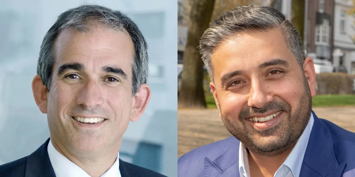 Thomas Pempelforth (Genius Bytes) & Khaled Daftari (BCT) - v.l.n.r.