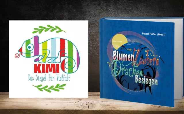 Bild: KIMI-Kinderbuchsiegel für Kinderbuch  aus Papierfresserchens MTM-Verlag