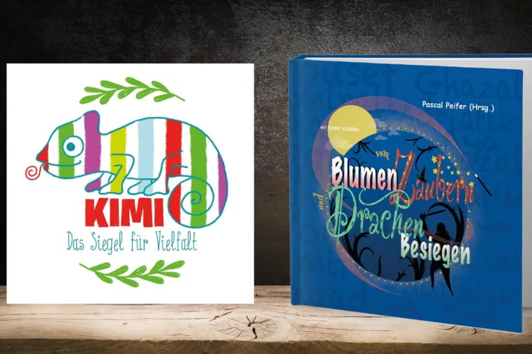 Bild: KIMI-Kinderbuchsiegel für Kinderbuch  aus Papierfresserchens MTM-Verlag