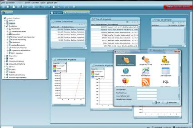 oxaion visualisiert Kennzahlen mit Dashboards und Excel-Charts Bild: oxaion visualisiert Kennzahlen mit Dashboards und Excel-Charts
