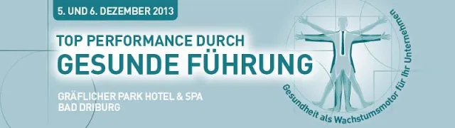 Bild: Top Performance durch Gesunde Führung - inspirato Konferenz 5.+6.12.2013