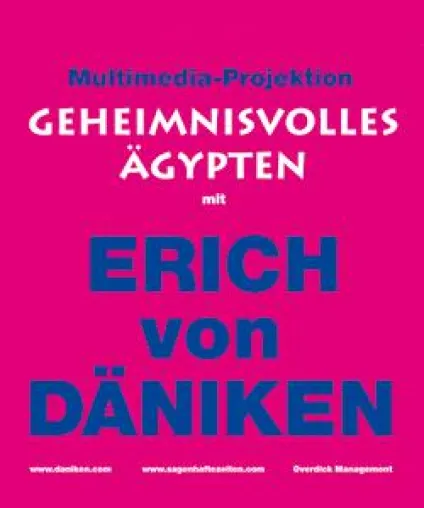 Erich von Däniken live - Geheimnisvolles Ägypten Bild: Erich von Däniken live - Geheimnisvolles Ägypten