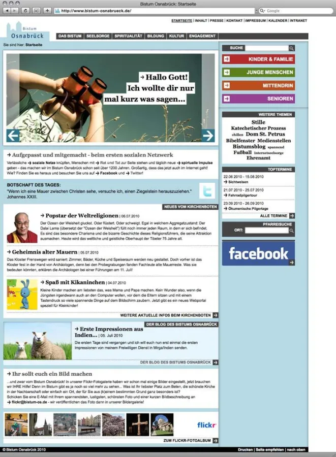 Bistum Osnabrück Portal