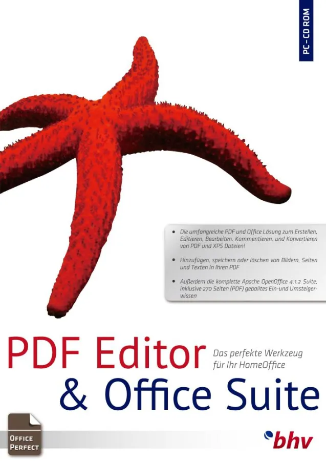 Die PDF Editor & Office Suite erstellt PDFs- und Office-Dokumente nach Wunsch.