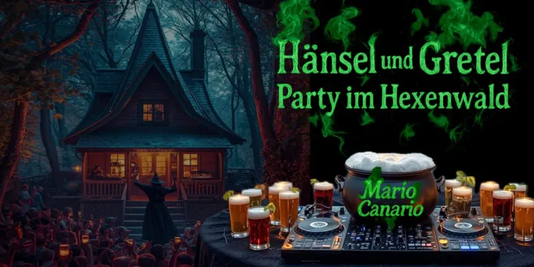 Hänsel und Gretel - Party im Hexenwald! Der neue Party- Schlager Bild: Hänsel und Gretel - Party im Hexenwald! Der neue Party- Schlager