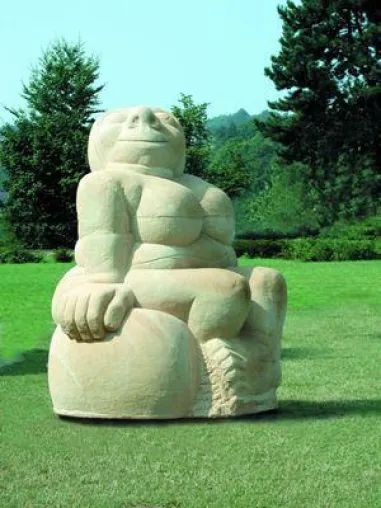 Bild: Goldener Stein und bildende Kunst - Kronach in Oberfranken lädt zur zweiten Sandsteintriennale