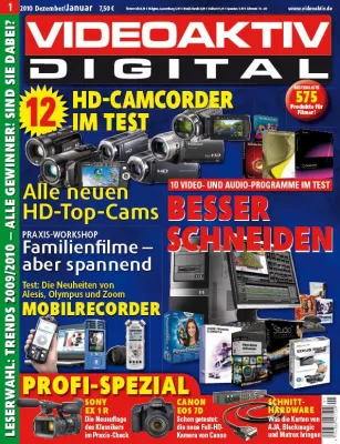 Bild: VIDEOAKTIV 1/2010: Sechs PC-Schnittprogramme für Einsteiger und Engagierte im Test