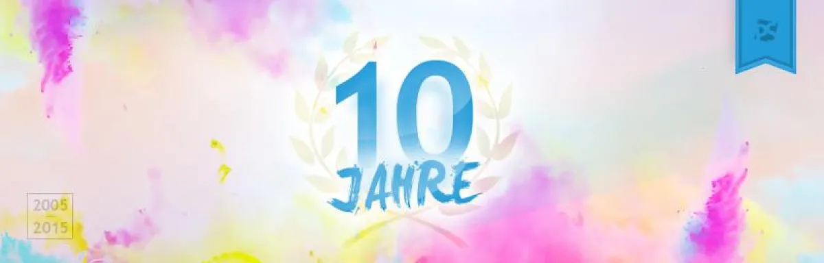 10-jähriges Jubiläum