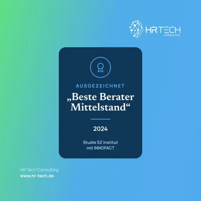 Bild: HR Tech Consulting als einer der „Besten Berater Mittelstand 2024“ ausgezeichnet