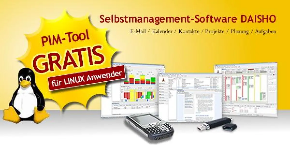 gratis Linux-Version der Selbstmanagement-Software DAISHO