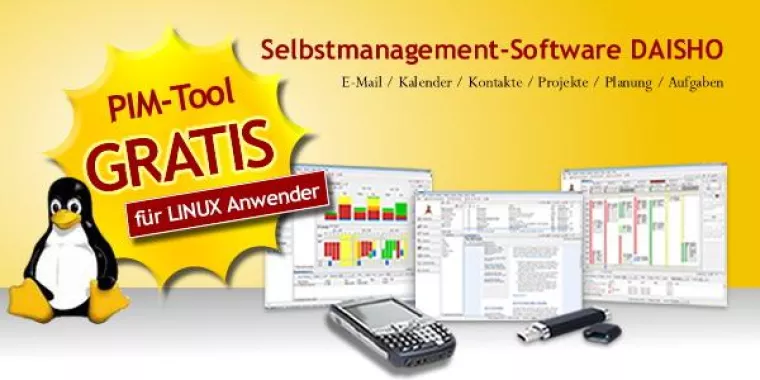 Productivity Software DAISHO für Linux-Anwender nun kostenlos erhältlich Bild: Productivity Software DAISHO für Linux-Anwender nun kostenlos erhältlich
