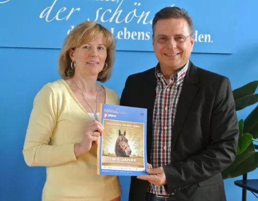 Bild: 100 Jahre Trabrennbahn Mariendorf, 88 Jahre Weißgerber Lesezirkel