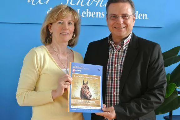 Bild: 100 Jahre Trabrennbahn Mariendorf, 88 Jahre Weißgerber Lesezirkel