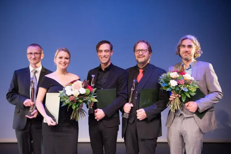 Bild: Max-Grünebaum-Preis in Cottbus zum 21. Mal an Künstler und Wissenschaftler verliehen