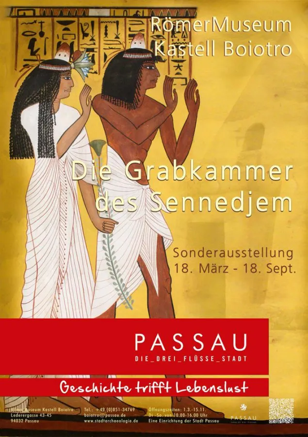 Sonderausstellungsplakat: Stadtarchäologie Passau, Josef  Schwan