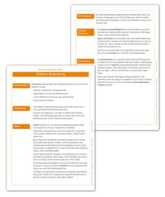 Bild: Patienten optimal vorbereiten mit dem neuen Merkblatt „Örtliche Betäubung“