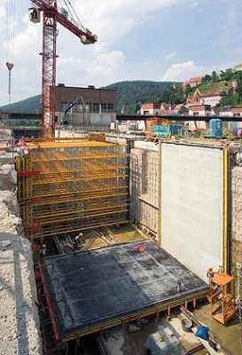 Bild: Sanierung Schleuse Hirschhorn, Heidelberg, Deutschland