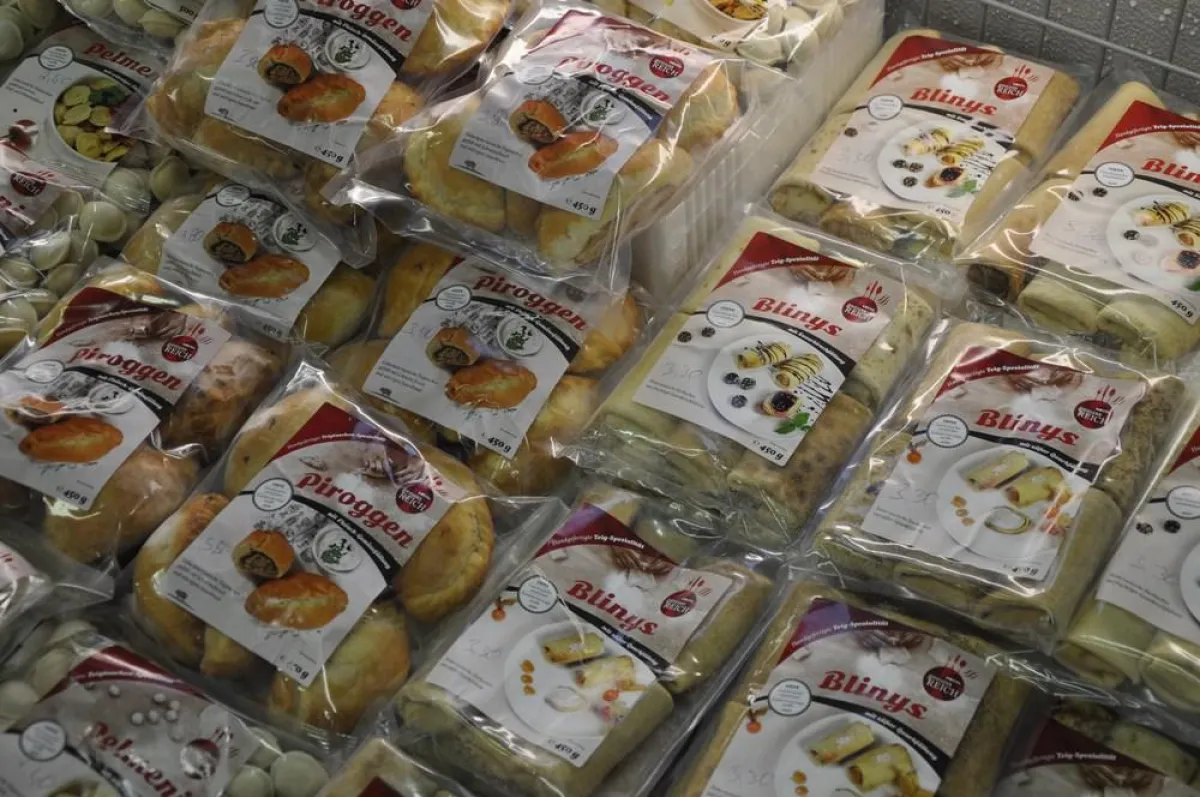 Die neuen KOCH’s GENUSSREICH-Produkte im Regal.