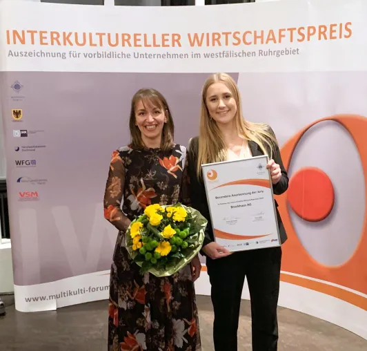 Brockhaus AG für diversityorientierte Personalstrategie ausgezeichnet Bild: Brockhaus AG für diversityorientierte Personalstrategie ausgezeichnet