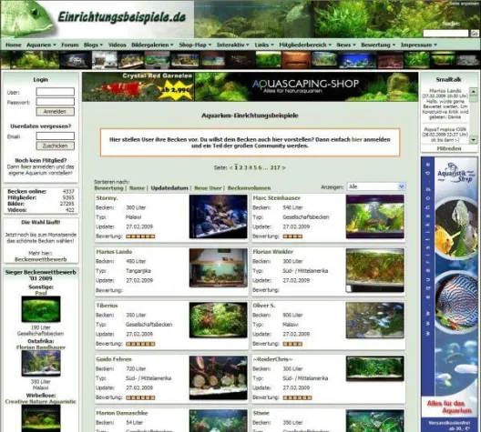 Bild: Einrichtungsbeispiele.de - Eine Web 2.0-Community startet durch