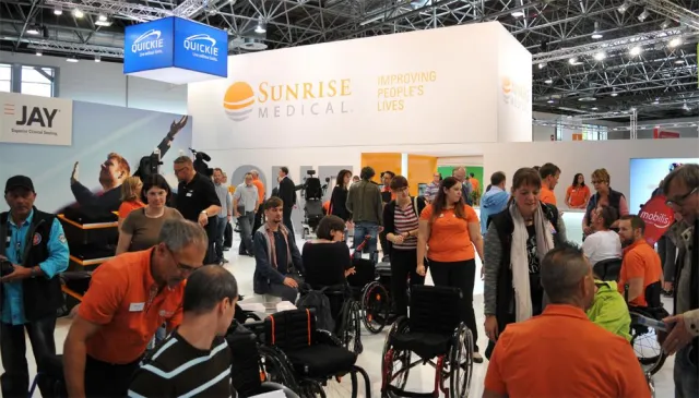 Bild: Rollstuhlhersteller Sunrise Medical blickt zurück auf die Rehacare 2016