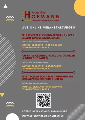 Bild: Live-Webinare unterstützen Eltern und pädagogische Fachkräfte bei Erziehungsfragen