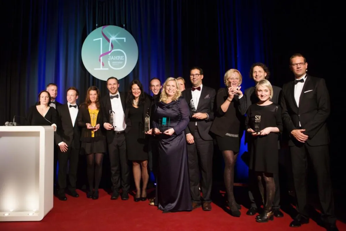 Jury & glückliche Gewinner des SO!APART-Awards 2016