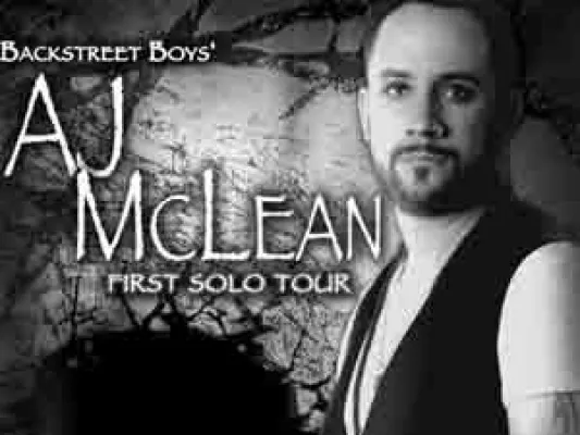 Bild: Ein Backstreet Boy kann auch allein! AJ Mc Lean ist auf Solotour unterwegs und spielt am 01.06. in Hamburg