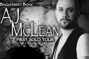 Ein Backstreet Boy kann auch allein! AJ Mc Lean ist auf Solotour unterwegs und spielt am 01.06. in Hamburg Bild: Ein Backstreet Boy kann auch allein! AJ Mc Lean ist auf Solotour unterwegs und spielt am 01.06. in Hamburg