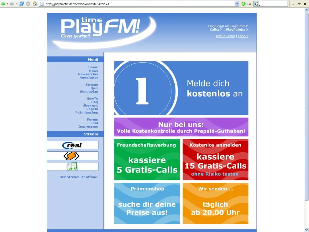 Professionell und Anwenderfreundlich präsentiert sich die neue Homepage.