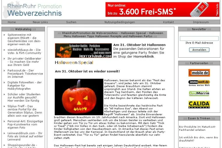 Bild: Ideen und Rezeptvorschläge für eine gelungene Halloween-Party