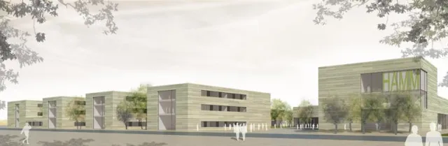 Bild: pbr Planungsbüro Rohling AG aus Osnabrück gewinnt europa-weiten Wettbewerb für Neubau der Hochschule Hamm