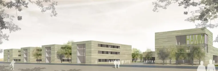 Bild: pbr Planungsbüro Rohling AG aus Osnabrück gewinnt europa-weiten Wettbewerb für Neubau der Hochschule Hamm