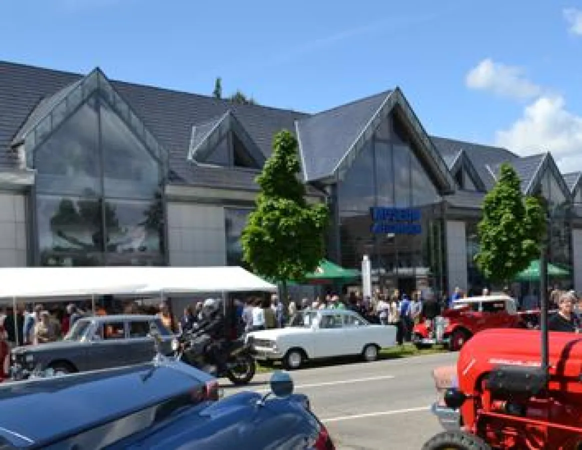 Attraktionen zum Familientag im und rund um das Museum.