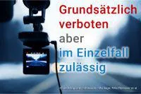 BGH-Urteil zum Verkehrsstrafrecht: Dashcam-Aufnahmen im Einzelfall als Beweis zulässig Bild: BGH-Urteil zum Verkehrsstrafrecht: Dashcam-Aufnahmen im Einzelfall als Beweis zulässig