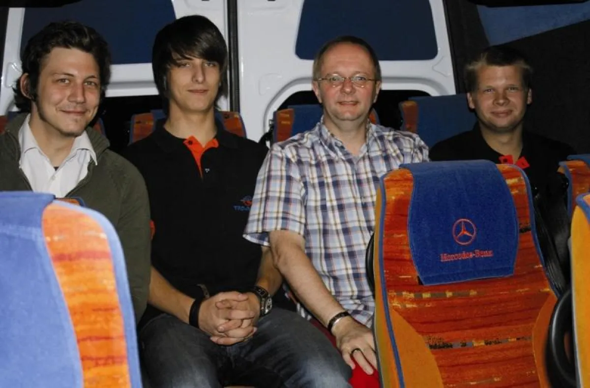 (v.l.) Sascha Mildbrath, Robin Redlingshöfer, Kai Fischer und André Fels freuen sich auf die abwechlsungsreichen Lehrjahre.