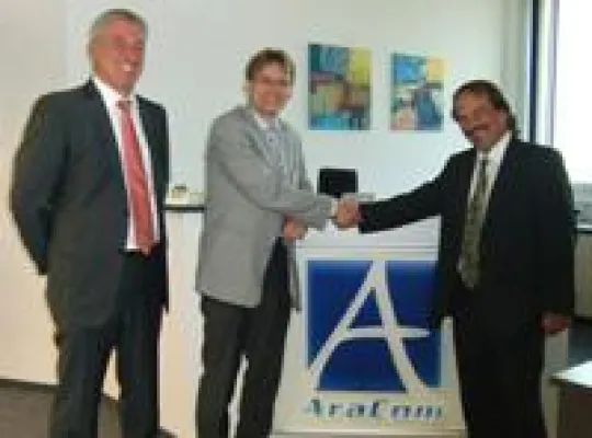 Augsburgs größtes Softwarehaus im Gespräch mit dem Augsburger Wirtschaftsreferenten Bild: Augsburgs größtes Softwarehaus im Gespräch mit dem Augsburger Wirtschaftsreferenten