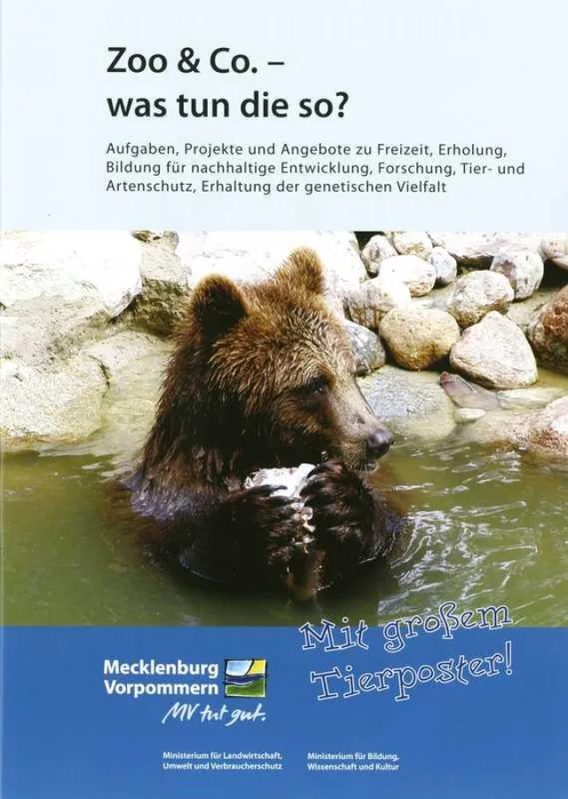 Umweltbildung in Mecklenburg-Vorpommern - Zoo & Co.-  was tun die so? - Broschüre