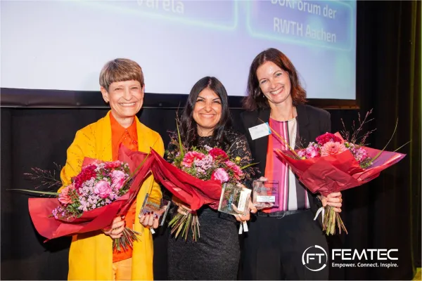Bild: Femtec Award: Auch in 2022 drei Preisträger:innen ausgezeichnet