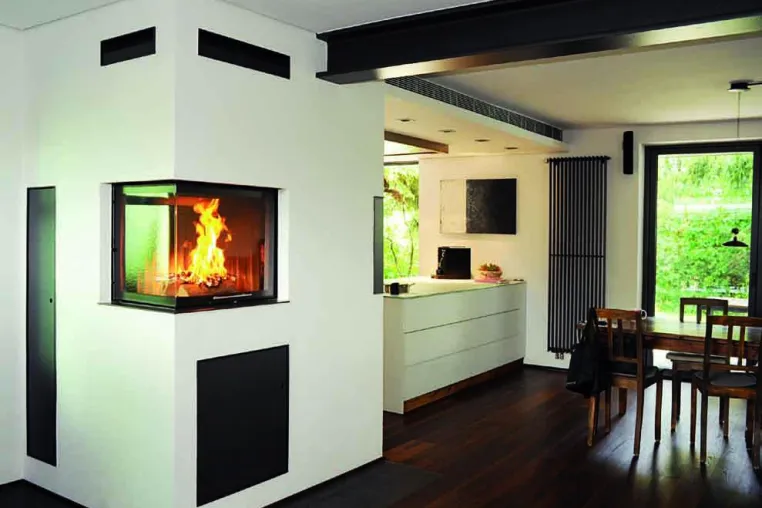 Bild: SPARTHERM Feuerungstechnik: Moderne Brennzellen setzen das Feuer gekonnt in Szene
