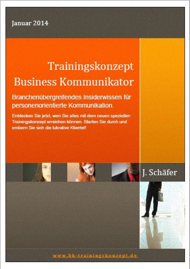CD-Trainingkonzept Business Kommunikator