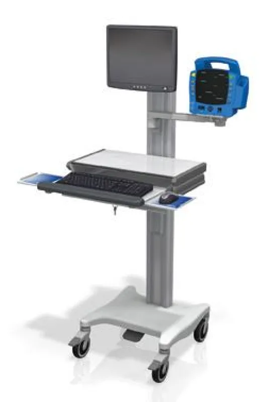 Gerätecart der VHRC-Serie für Flachbildschirm und Patientenmonitor-Workstation